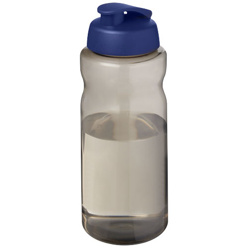 Bidon publicitaire 1L Ocean Plastic H2O Active® Charbon et Bleu